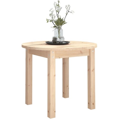  Stolić za kavu &amp;Oslash; 55 x 45 cm od masivne borovine Slike