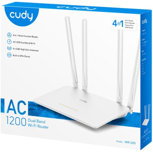 Router Wi-Fi Cudy WR1200E, AC 1200, VPN Cijene