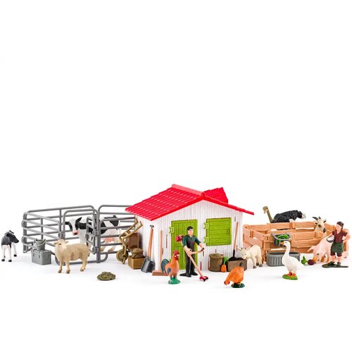 Woodyland Faunica: Set za igro z živalsko farmo z dodatki - Cene