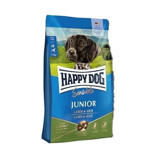 Happy Dog junior lamb & rice hrana za pse, ukus jagnjetine, 1kg Slike