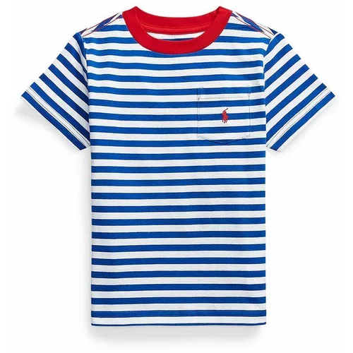 Polo Ralph Lauren Dječja pamučna majica kratkih rukava s uzorkom