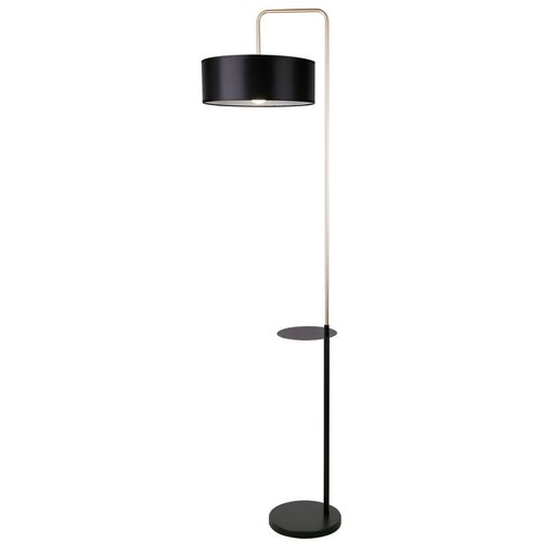 Candellux Lighting impact crna+zlatna mat 1X40W E27 crna abažur Cene