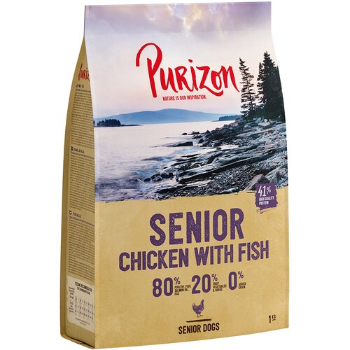 Purizon Senior piletina i riba - bez žitarica - 4 x 1 kg Cijene