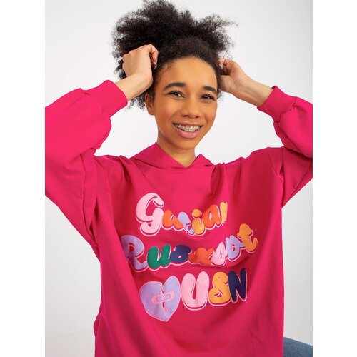FANCY Sweatshirt-FA-BL-8117.48-fuchsia Cene