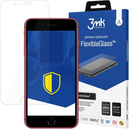 3mk Za&scaron;titno hibridno staklo FlexibleGlass za Apple iPhone 8 Plus - Prozirna Cijene