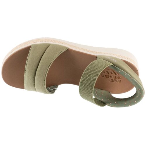 Skechers &amp;Scaron;portni sandali Slip-Ins: BOBS Sun Ray Zelena Slike