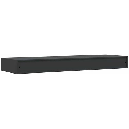  Plutajuća zidna polica s ladicom crna 80 x 25 x 8 cm Slike