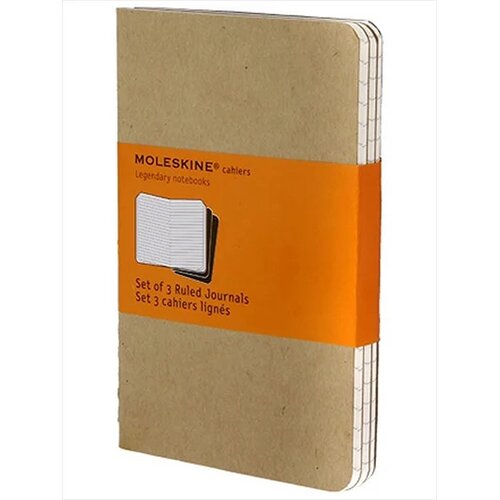 Moleskine Set dnevnika, 3 komada, Bež Cene