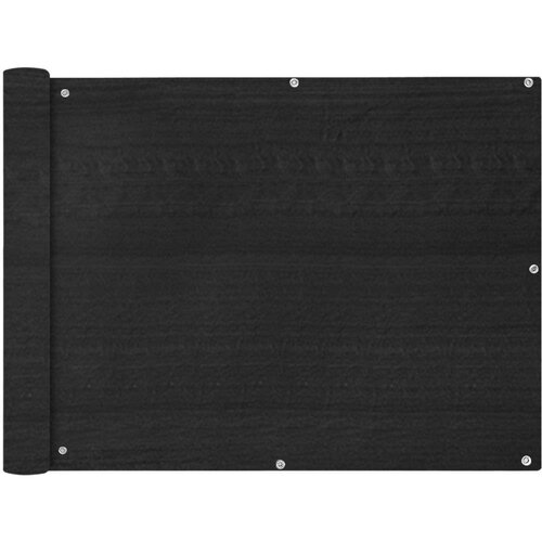  Balkonsko Platno HDPE 90x600 cm Antracitne Barve, (20609558) Cene