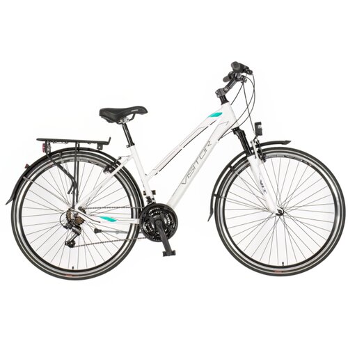 Visitor TRE285AMS 28"/21" terra man belo crna - gradski bicikli Cene