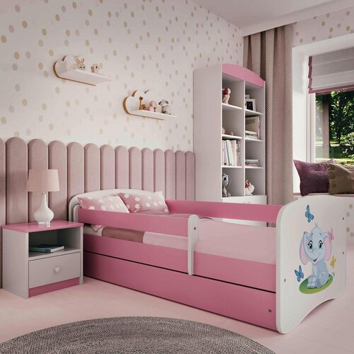 HAPPYKIDS DJE�JI KREVET DREAMY SLON (VI�E BOJA I DIMENZIJA) -roza-80x160 Cijene