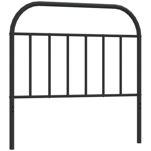  Metalno zamjensko uzglavlje crno 107 cm Slike