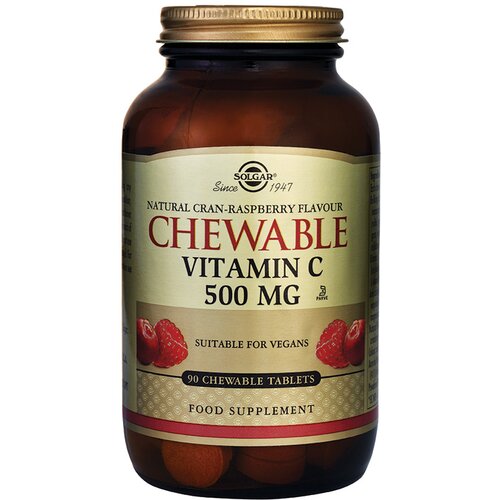 Solgar vitamin c 500 brusnica-malina, 90 tableta Cene