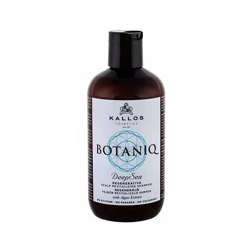 Kallos Cosmetics Botaniq Deep Sea šampon za regeneracijo las 300 ml za ženske