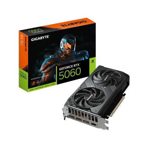 Gigabyte 5060 Windforce MAX OC 8GB GDDR7, 128-bit, 3x DP, 1x HDMI Cijene
