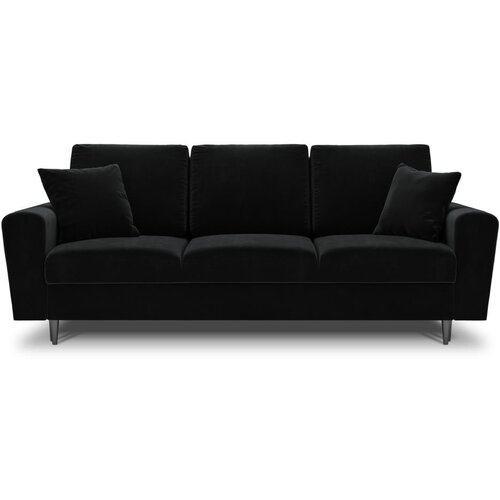 Cosmopolitan Design Crna bar&amp;scaron;unasti sklopiva/s prostorom za odlaganje sofa 235 cm Kyoto &amp;ndash; Slike