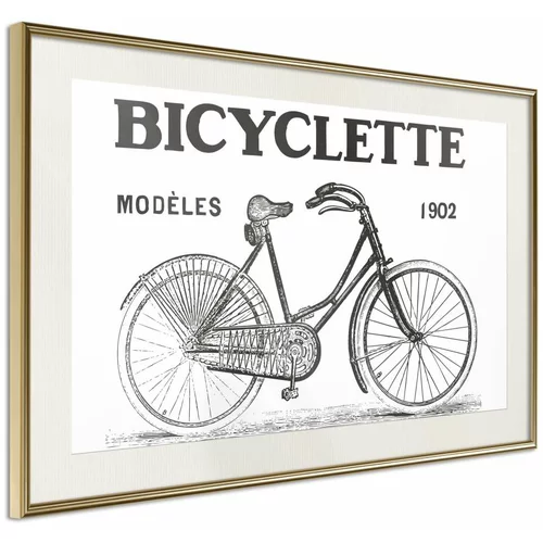  Poster - Bicyclette 90x60