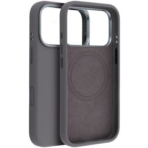 Forcell iPhone 17 Pro Max F-Protect Frame Premium maska kompatibilna s MagSafeom &amp;ndash; siva Slike