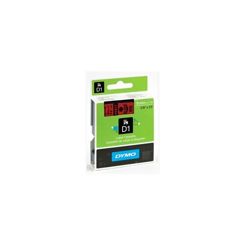 Dymo Traka D1 40917, 9 mm / 7 m (crna/crvena), original Cijene