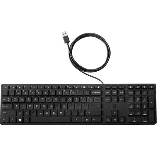 HP Tastatura 320K (9SR37UT) Membranska / Žična / Full Size / Black Cene