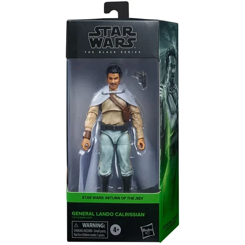 Hasbro Star Wars The Black Series General Lando Calrissian Igrača 6-palčna zbirateljska figura Return of the Jedi, otroci stari 4 leta in več, (20840404)