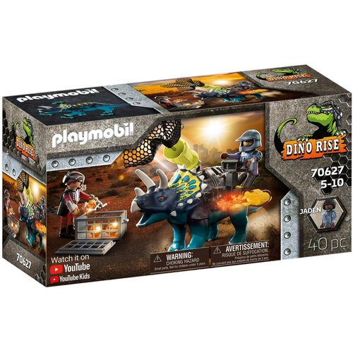 Playmobil triceratops - bitka za legendarne kamne 70627 - dinos Cene