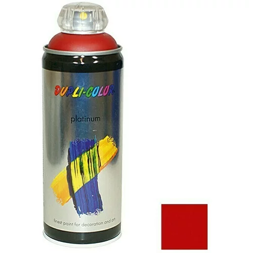 Dupli color Platinum Sprej s lakom u boji platinum RAL 3003 (Rubin crvene boje, 400 ml, Svilenkasti mat)