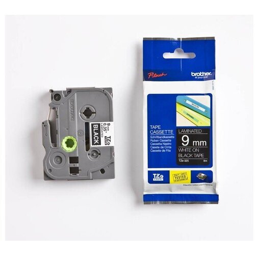 Brother trak za tiskalnik nalepk P-TOUCH TZE325 črn/bel 9 mm Cene