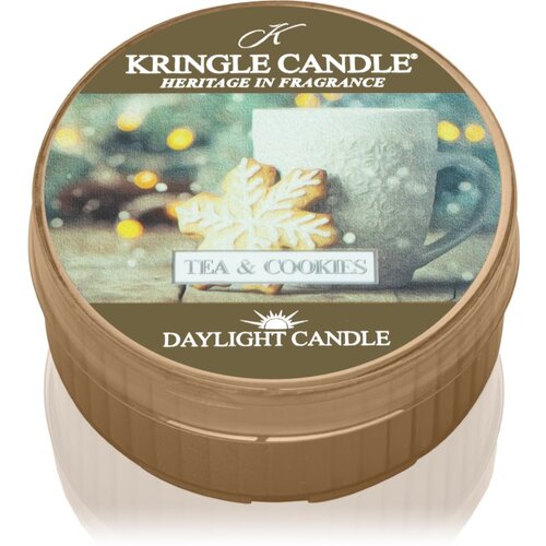 Kringle Candle Tea & Cookies čajna sveča 42 g Cene