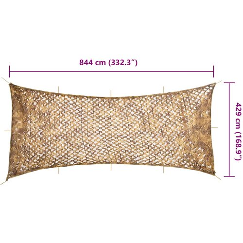  Kamuflažna mreža s torbom za pohranu 844 x 429 cm Pje&amp;scaron;čana Slike