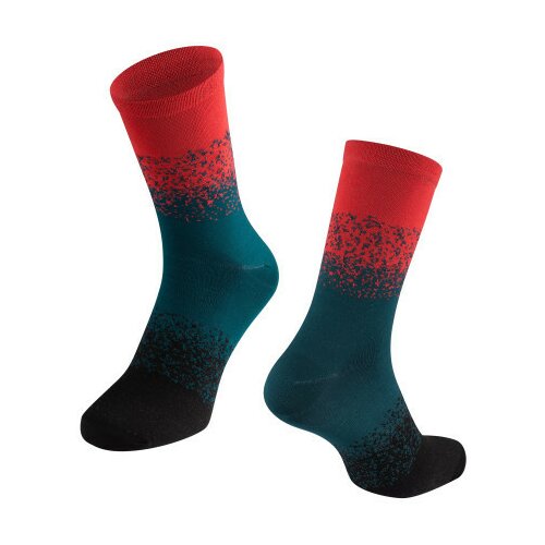Force čarape ethos crveno-zeleno l-xl/42-46 ( 90085706 ) Slike