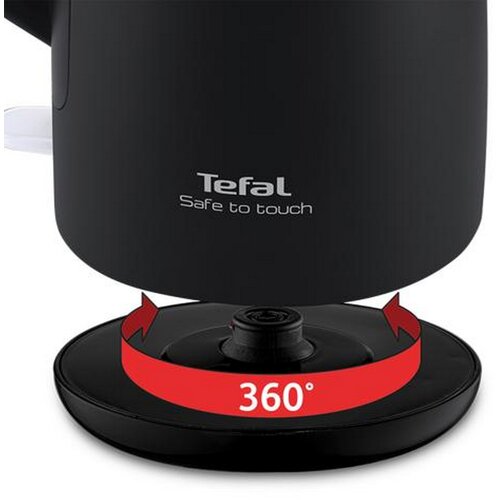 Tefal KO3718 električno kuhalo za vodu 1,5 L 2400 W Crno, Nehrđajući čelik Slike