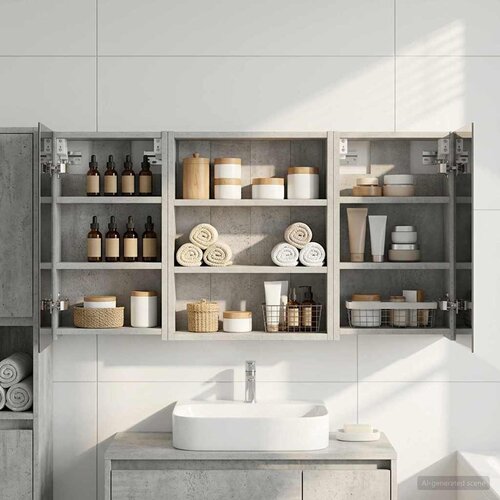  Set ormarića za kupaonicu 3 kom. 100 x 10,5 x 50 cm Cijene