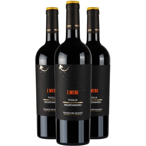 Vigneti Del Salento AKCIJA 2+1 I Muri Puglia Negroamaro Cene