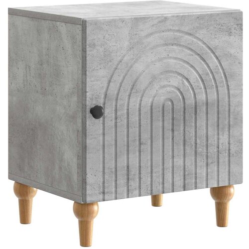  Noćni ormar Betonska siva 43 x 34 5 x 50 cm Konstruirano drvo - Betonska siva 1 Cijene