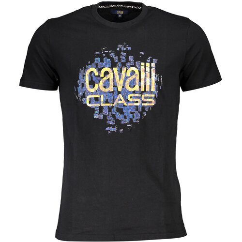 Cavalli Class T-SHIRT SHORT SLEEVE MAN BLACK Cene