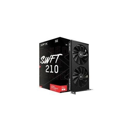 VGA XFX SPEEDSTER SWFT210 RADEON RX7600 CORE 8GBGDDR6 HDMI 3xDP, AMD RDNA&amp;trade; 2 Slike