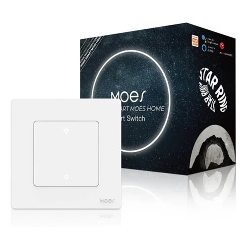 Smart+ ZIGBEE MOES DIMER PREKIDAC BELI ZS-SR-EUD1-WH-MS Slike