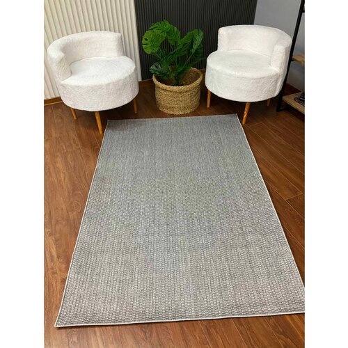 Conceptum Hypnose timber sisal - grey grey carpet (80 x 150) Slike