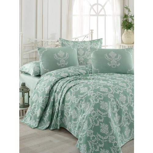 Aberto Design set Double prekrivač Pure, 200x235cm, Svetlozelena Slike