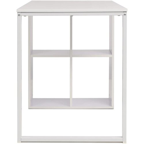  Pisaći stol 120 x 60 x 75 cm bijeli Slike