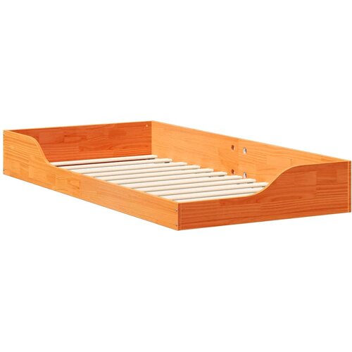  Krevetna konstrukcija Vosak smeđa 75 x 190 cm Sienna Slike