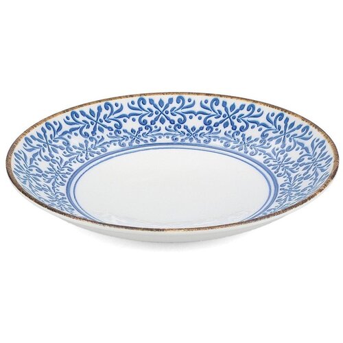 BonBistro Bijela/plava porculanska zdjela &oslash; 25,5 cm Azul &ndash; Cijene