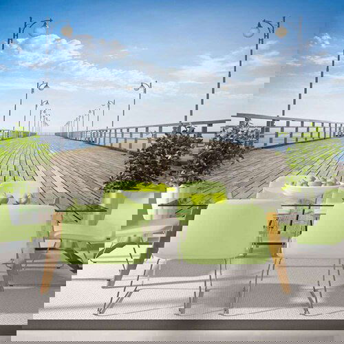  Tapeta - On the pier 100x70 Slike