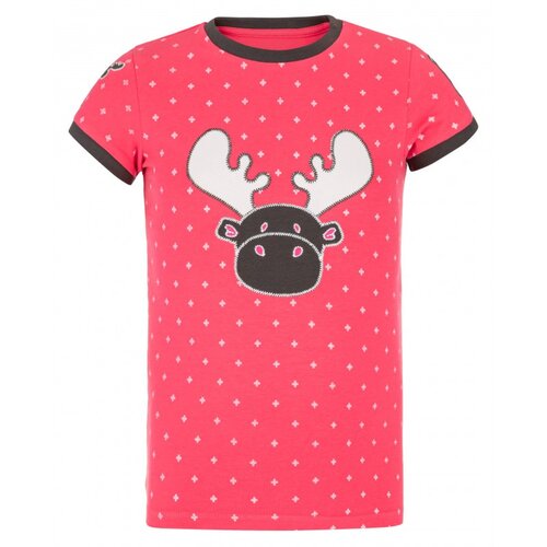 Kilpi Girl&amp;#039;s cotton t-shirt Malga-jg pink Slike