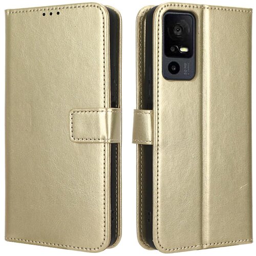 INORCO Torbica denarnica za TCL 40 XE Crazy Horse tekstura PU usnje stojalo za telefon Pokrov, odporen proti udarcem, (22036904) Slike