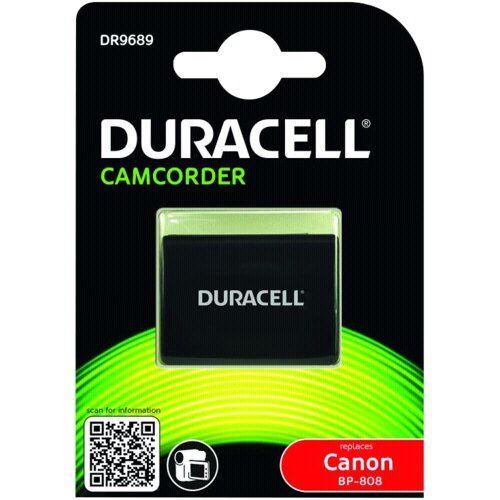 Duracell Li-Ion Akku 890 mAh for Canon BP-808 Slike