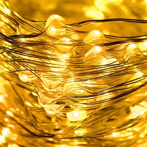  Ukrasne lampice 300 LED za bor, toplo bijela Slike
