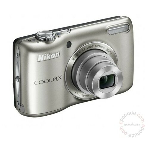 Nikon CoolPix L25 Silver digitalni fotoaparat Slike