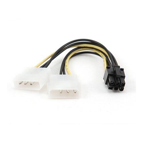 Gembird Kabl napojni interni Y, CC-PSU-6, molex female to 6pin PCI express Slike